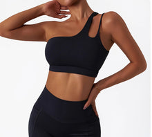 画像をギャラリービューアに読み込む, ワンショルダースポーツブラ 4色