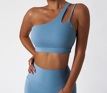 画像をギャラリービューアに読み込む, ワンショルダースポーツブラ 4色