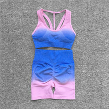 画像をギャラリービューアに読み込む, グラデーションショートパンツセットアップ(2色)