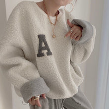 画像をギャラリービューアに読み込む, モコモコオーバーサイズスウェット