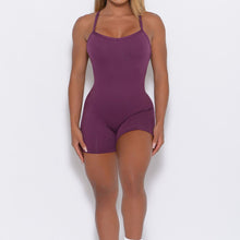 画像をギャラリービューアに読み込む, パット付きショーパンボディスーツ (4色)